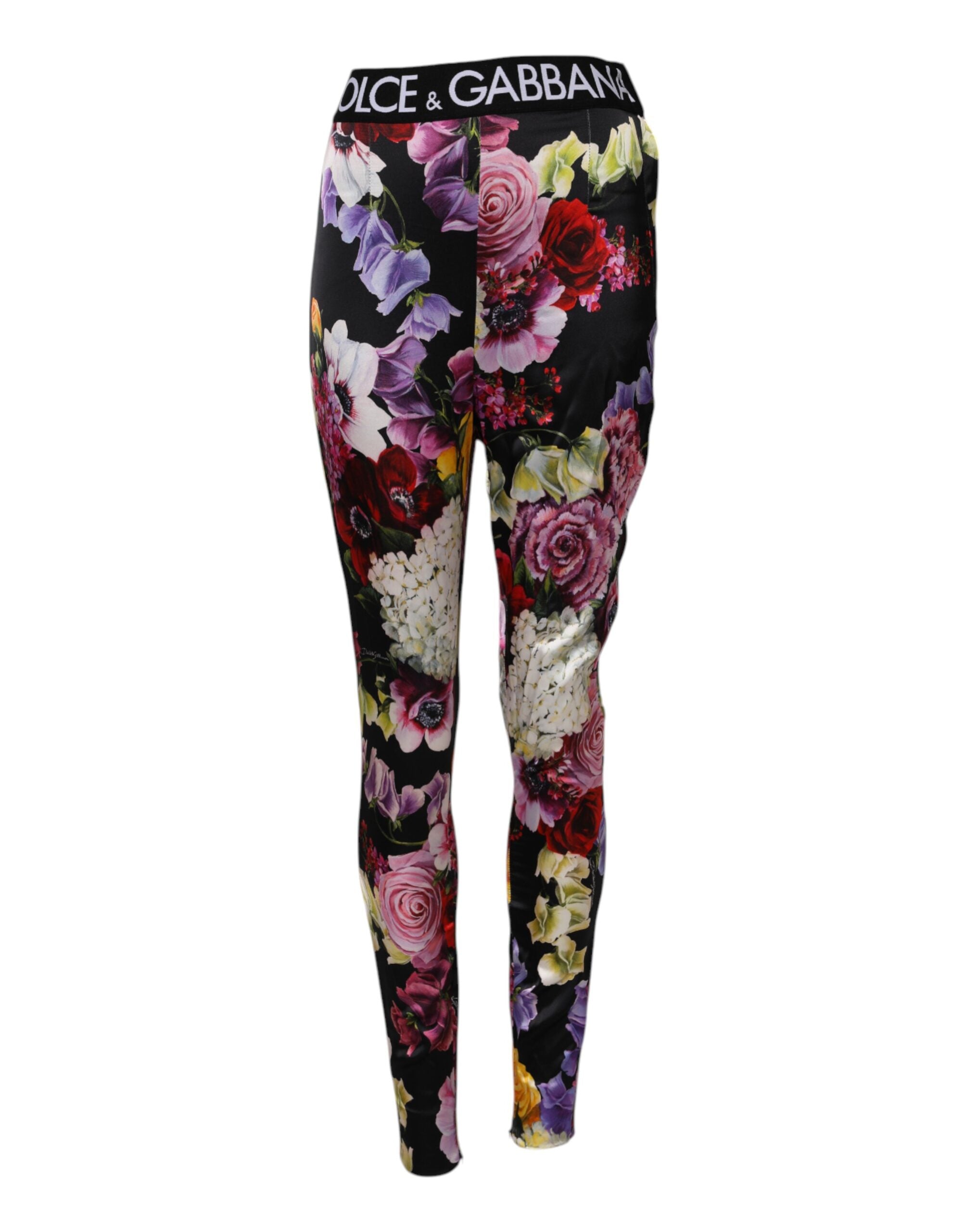 Legging Dolce & Gabbana multicolore floral
