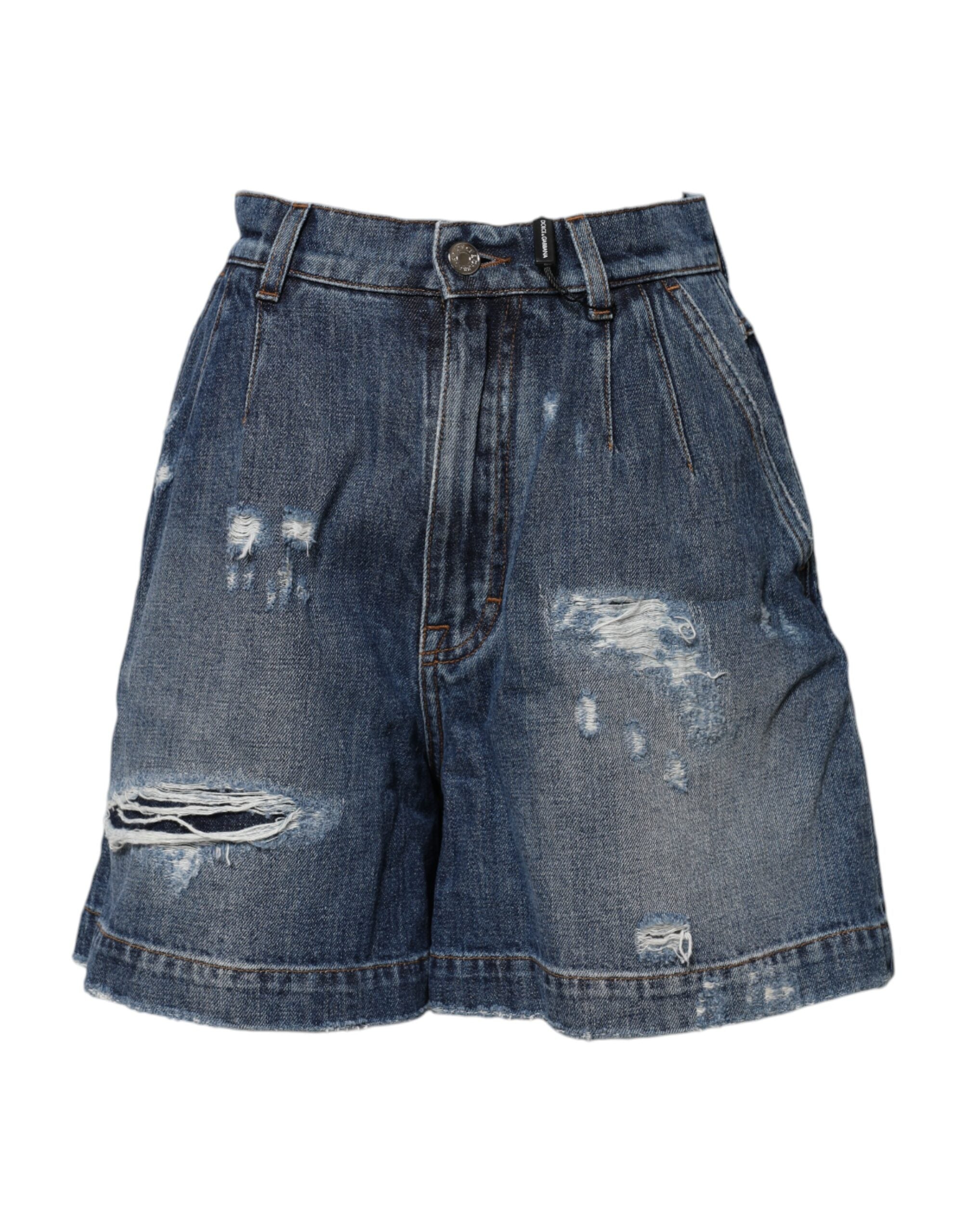 Short Dolce & Gabbana tattered bleu