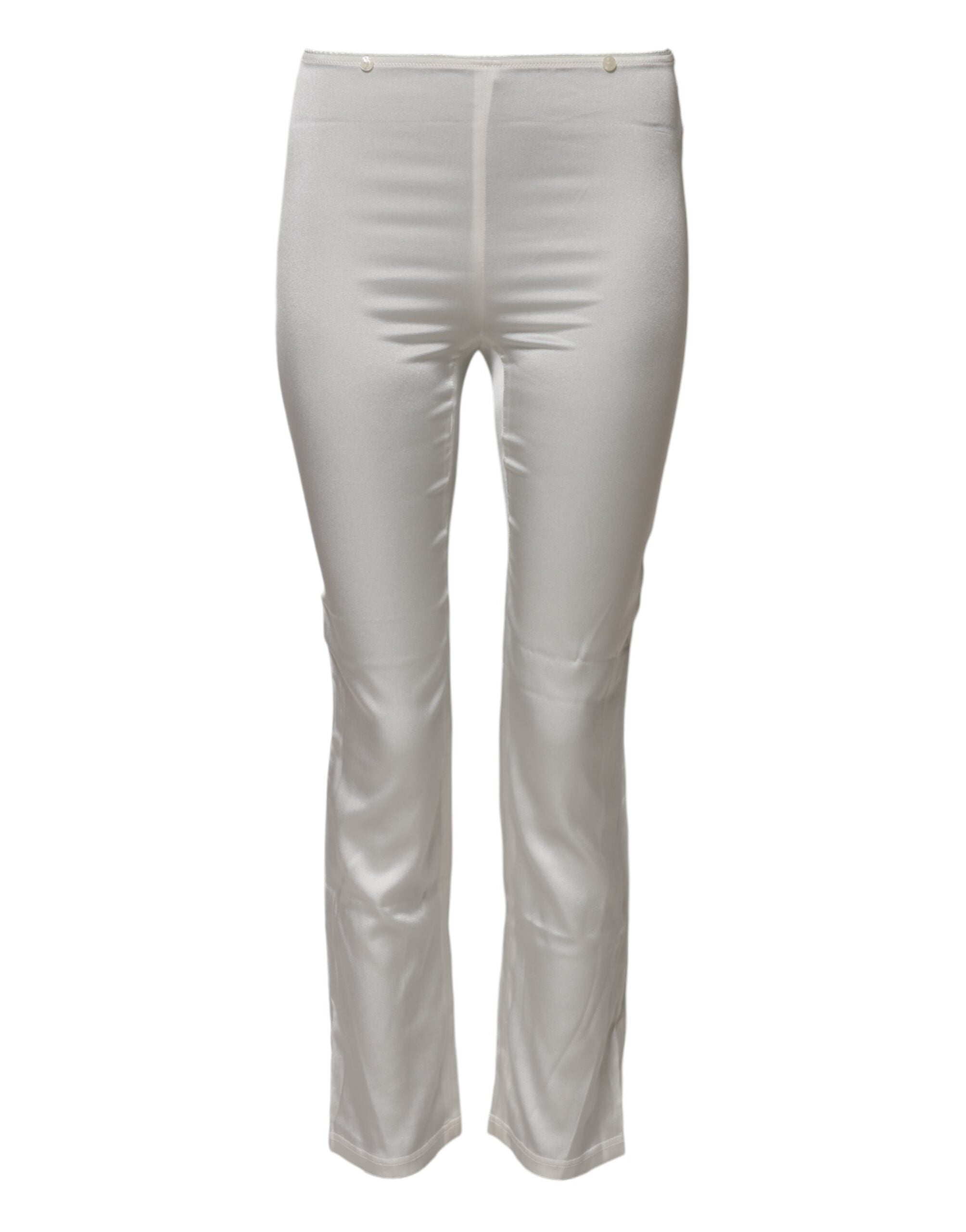 Pantalons Dolce & Gabbana tapered ivoire