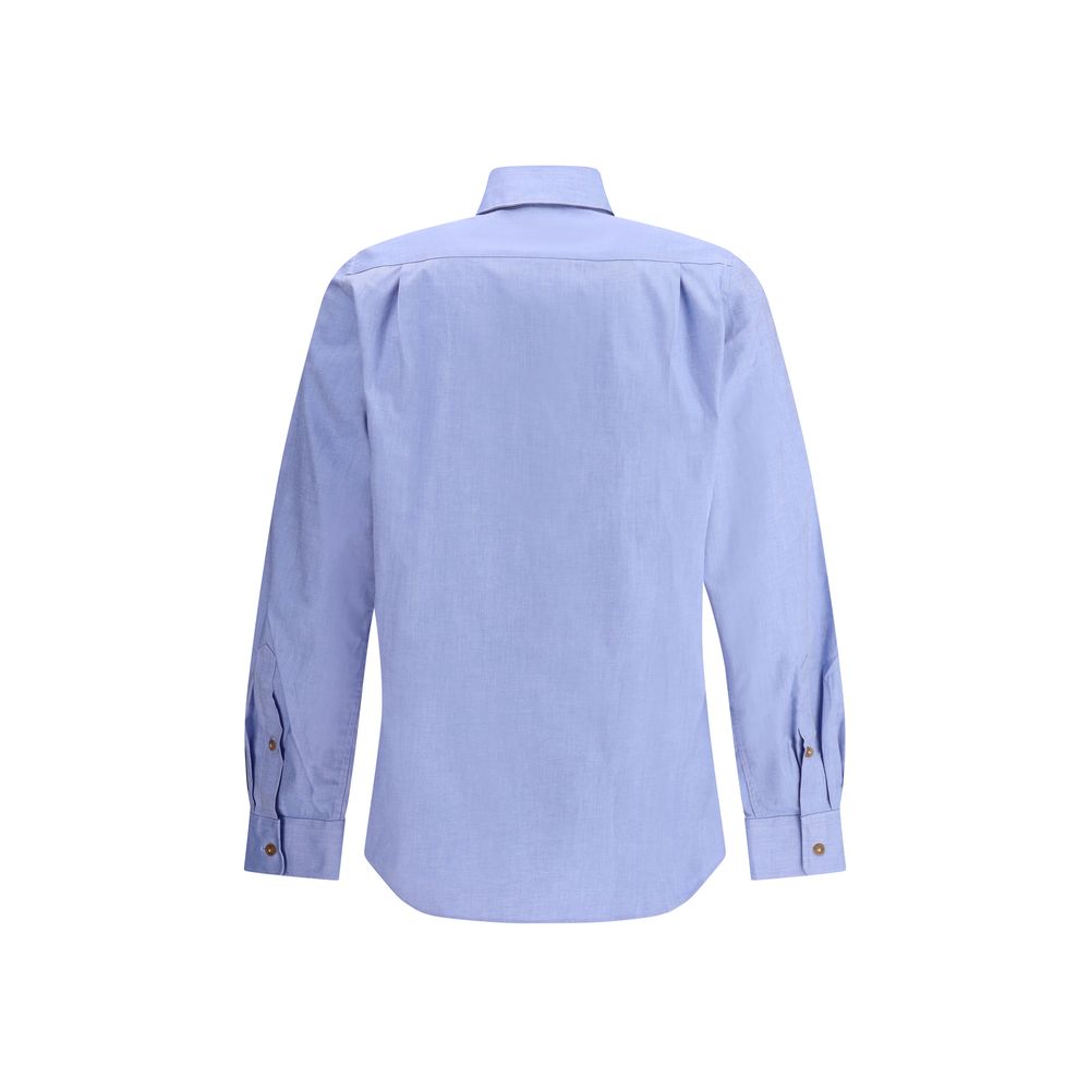 Chemise Vivienne Westwood Logo Orb blanche