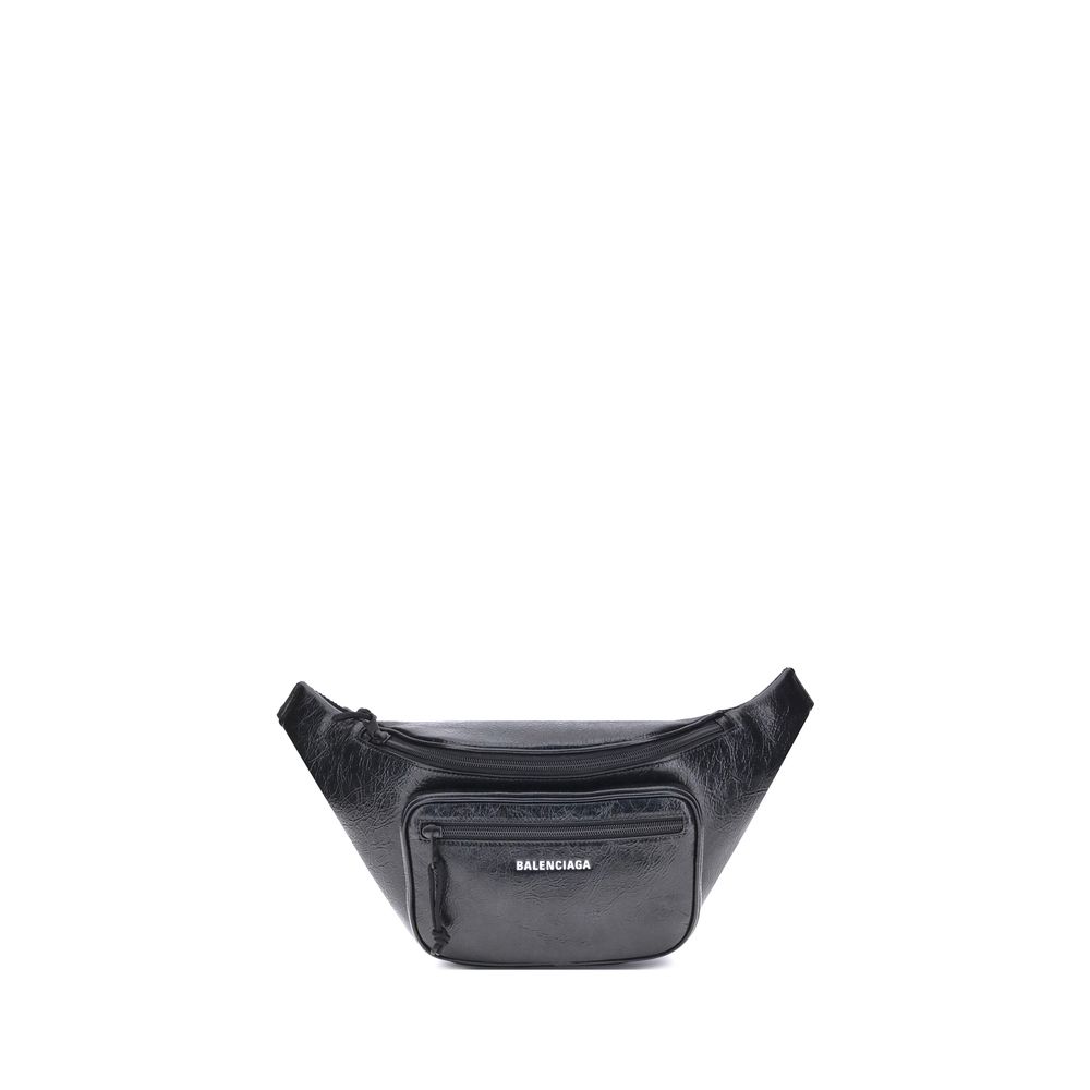 Sac banane Balenciaga Explorer noir
