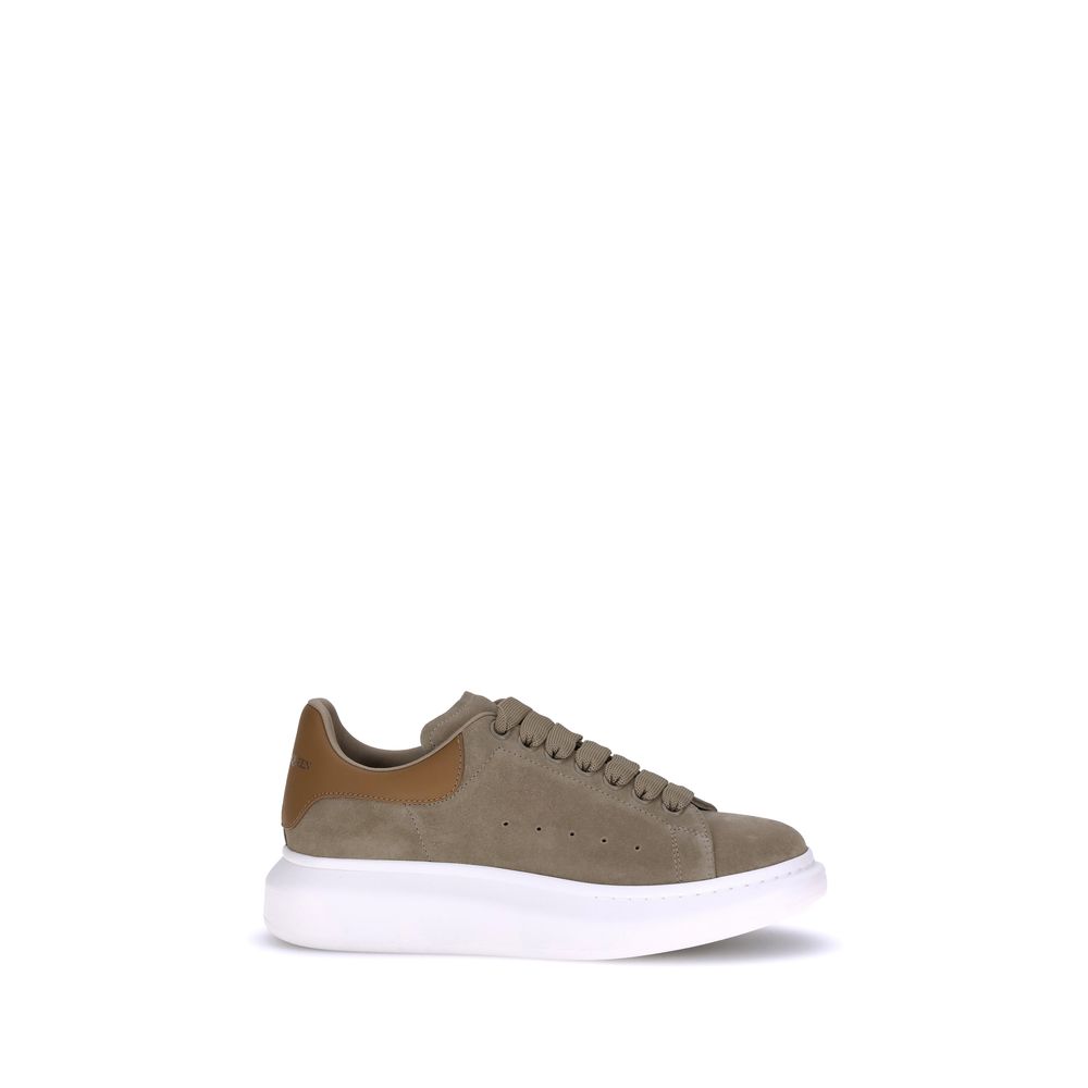 Baskets Alexander McQueen en daim grises