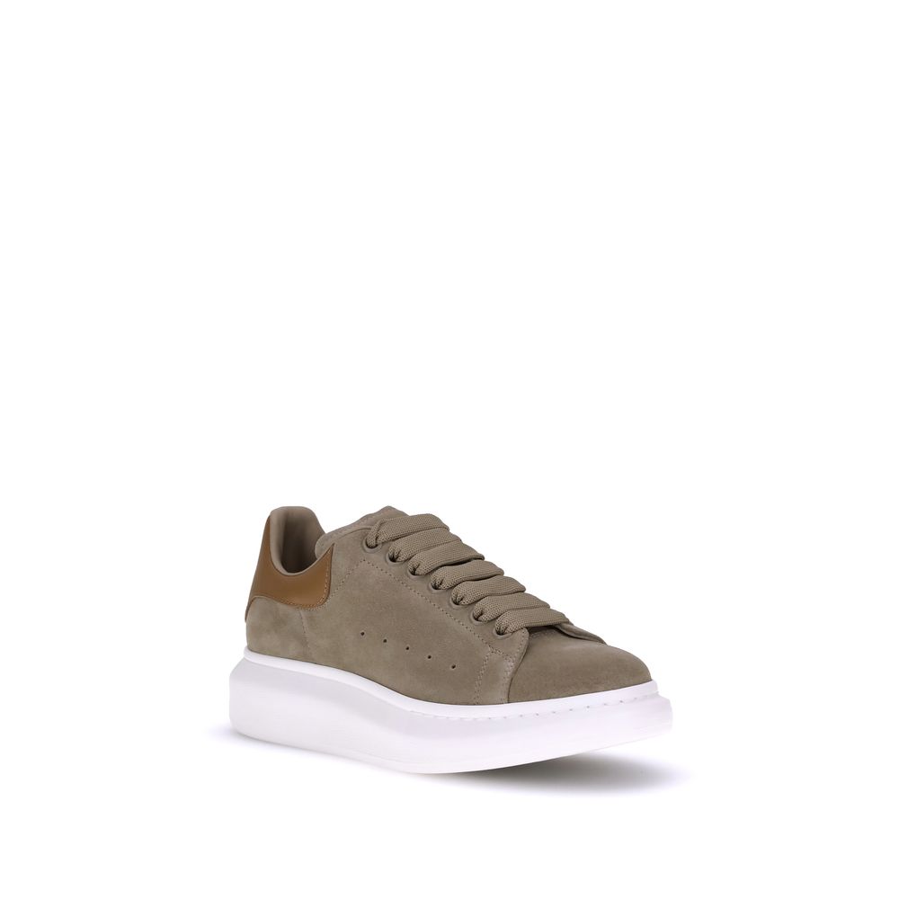 Baskets Alexander McQueen en daim grises