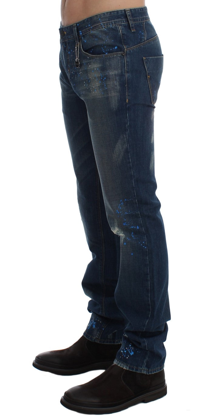 Jeans Costume National C’N’C bleu wash