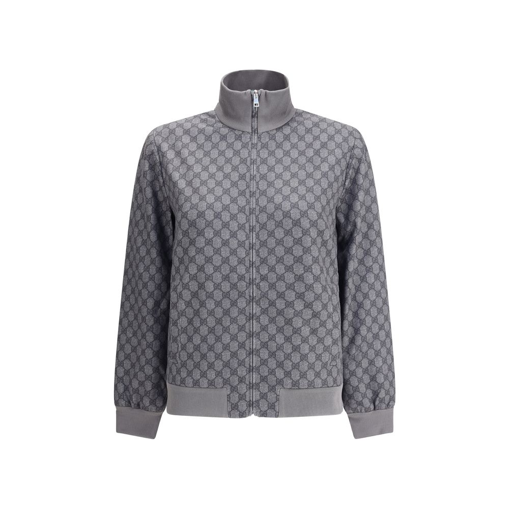 Sweat à zip Gucci motif GG multicolore