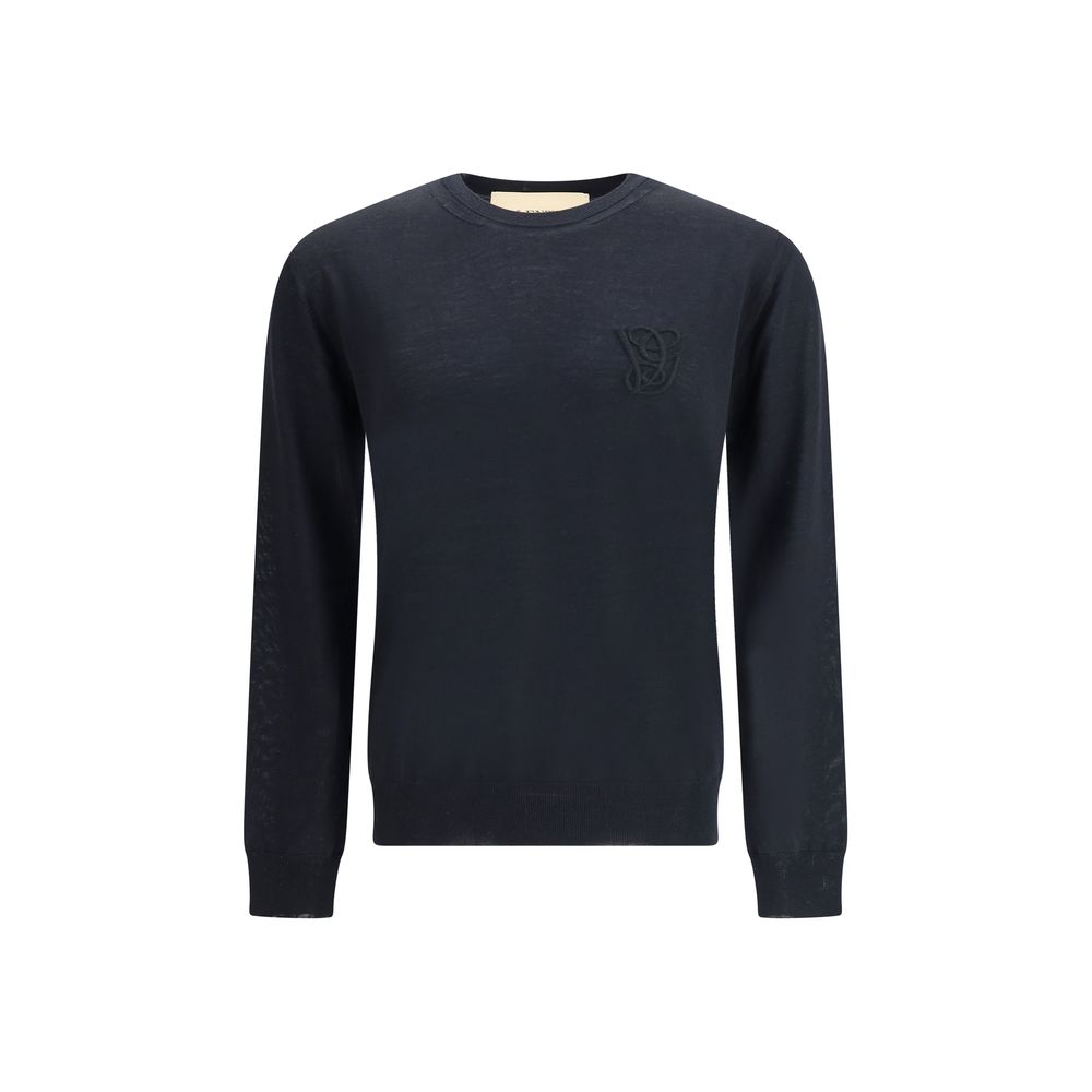 Pull Valentino à logo gris