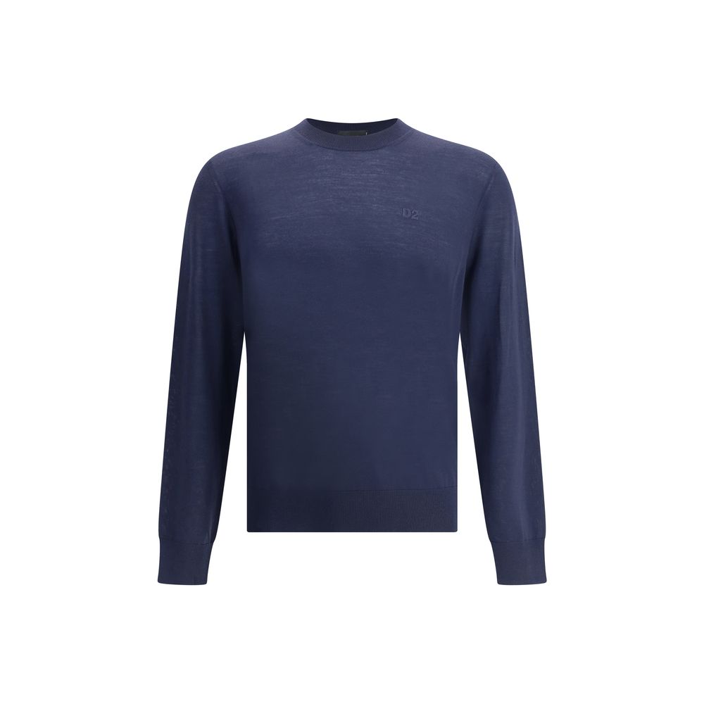 Pull Dsquared2 logo marine