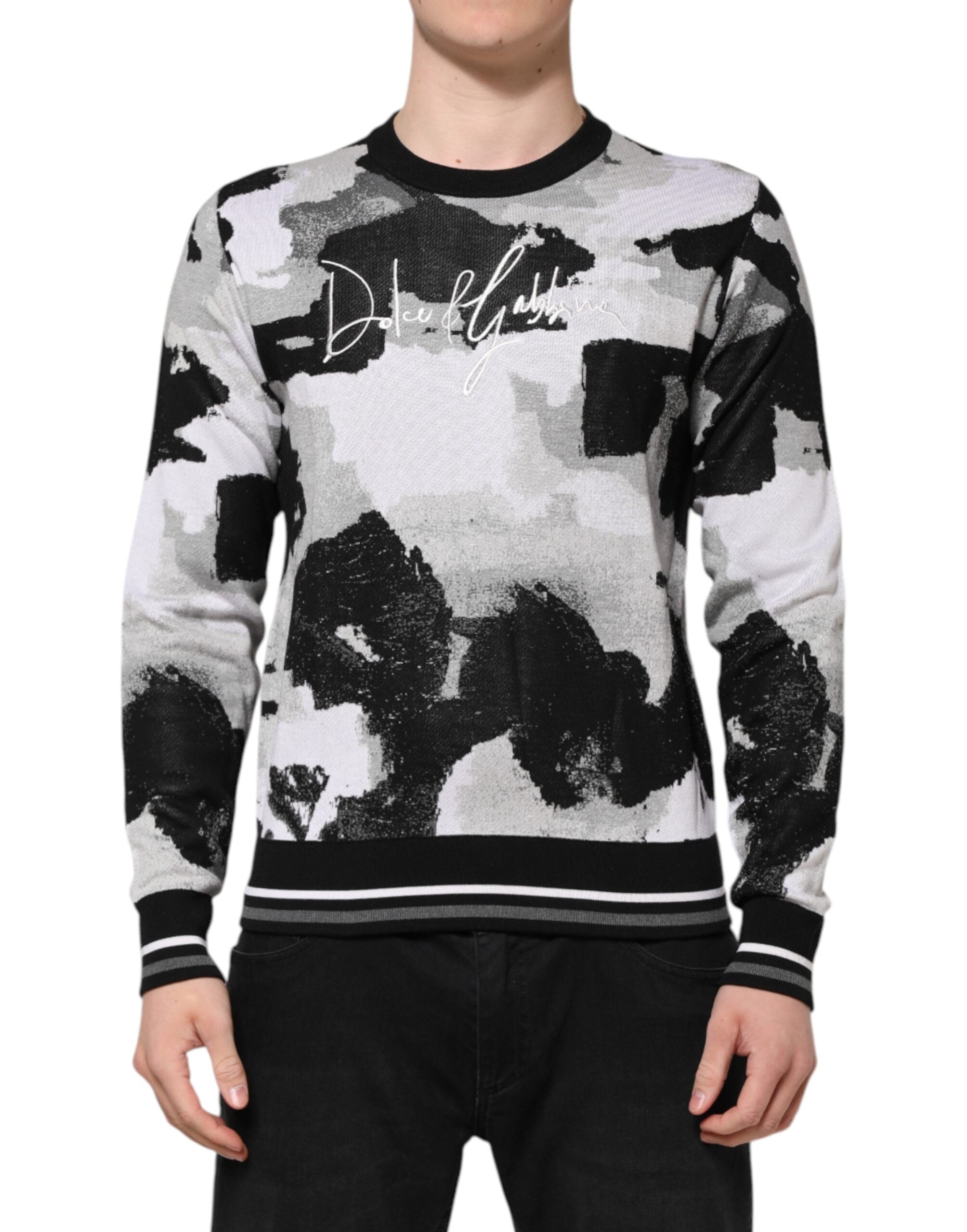 Pull Dolce & Gabbana camouflage multicolore