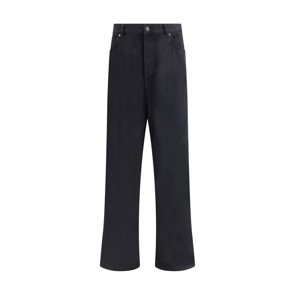 Pantalons Balenciaga baggy noirs