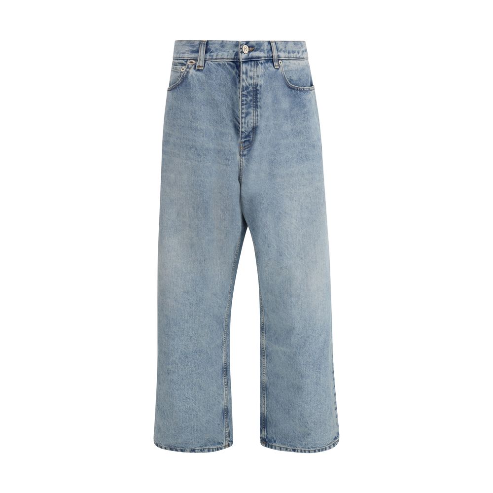 Jean Balenciaga baggy bleu