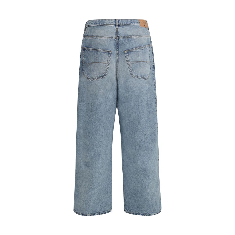 Jean Balenciaga baggy bleu