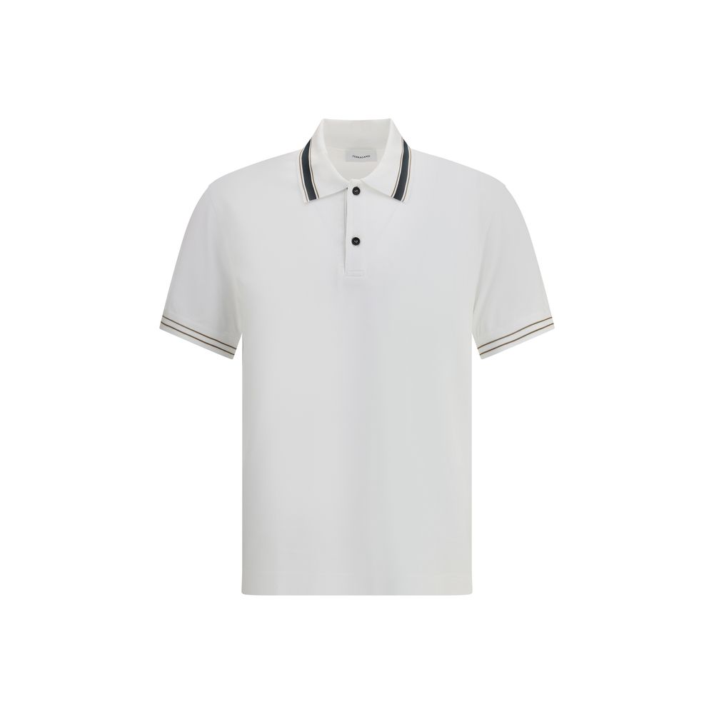 Polo Ferragamo classique bleu