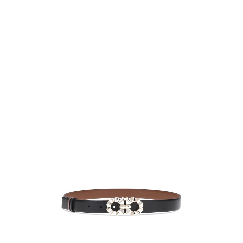 Ceinture Ferragamo Gancini bicolore