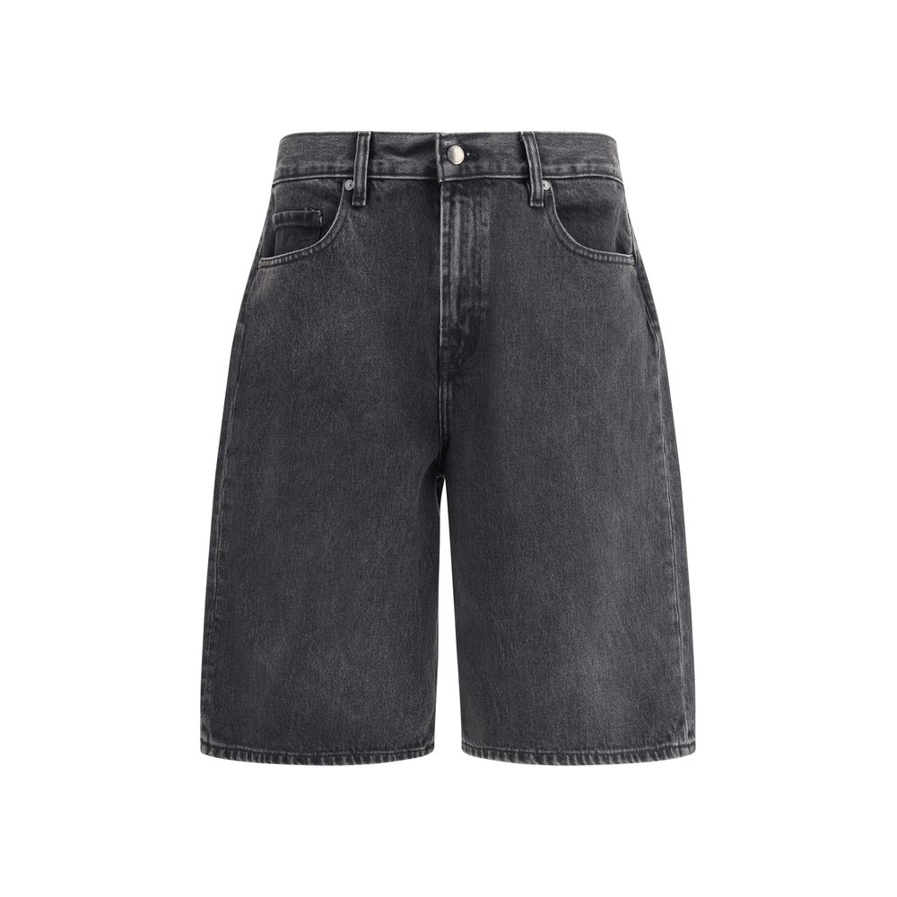Shorts 7for Denim Caviar noirs