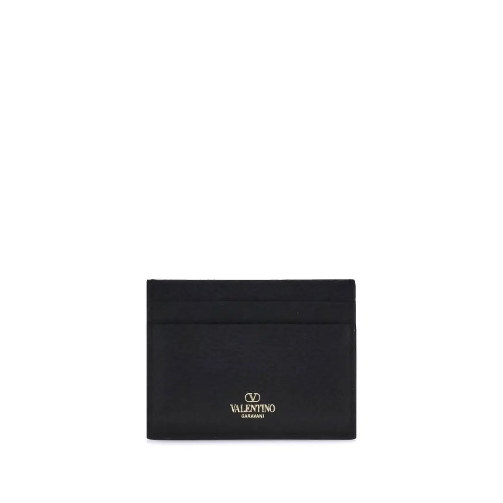 Porte-cartes Valentino Garavani Rockstud noir Valentino Garavani