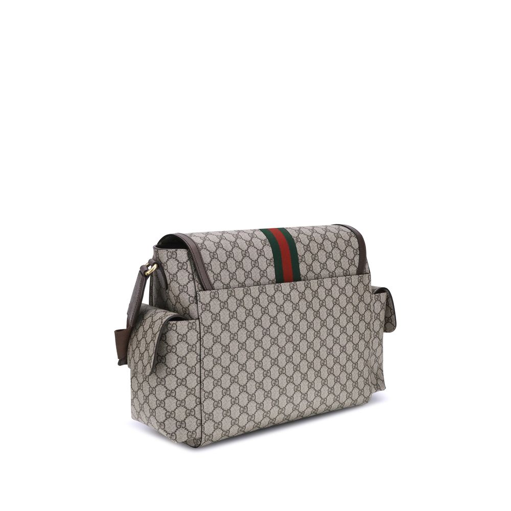 Sac à dos Gucci Infant accessoire beige et marron