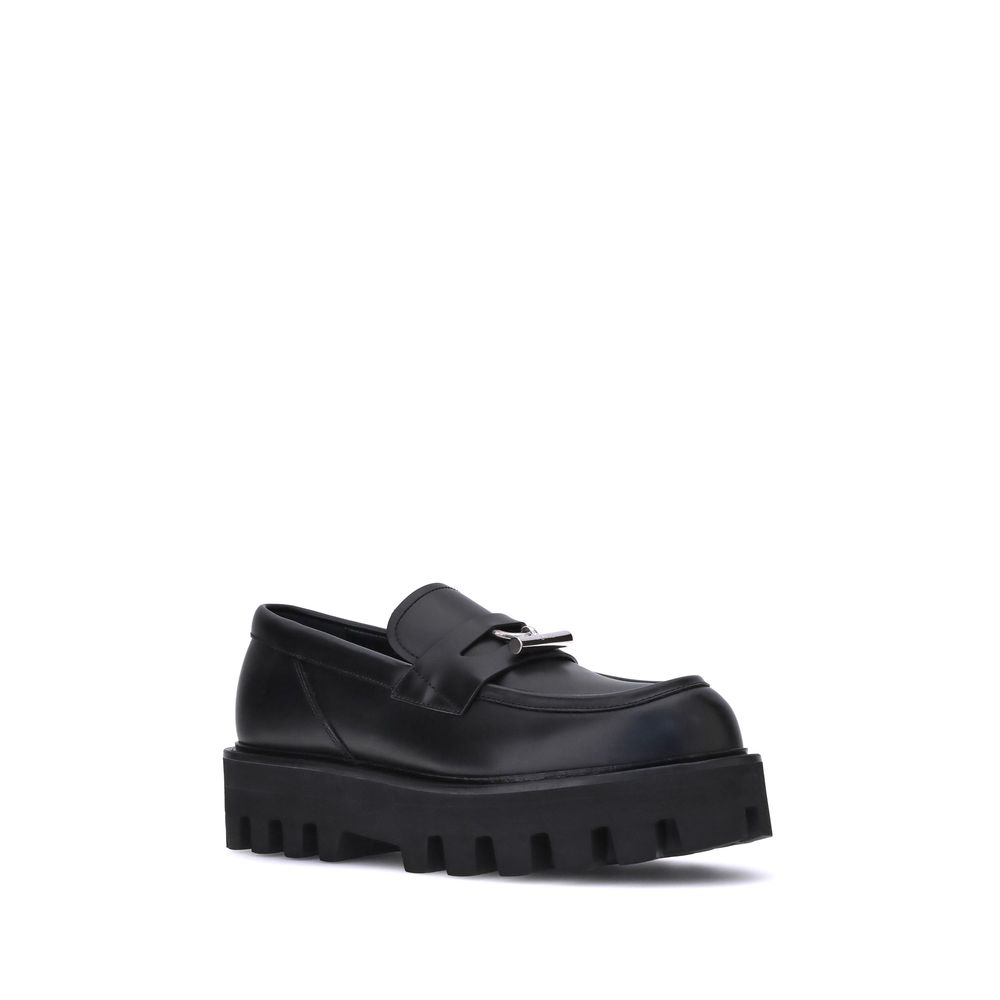 Loafers Alexander McQueen Parachute noires
