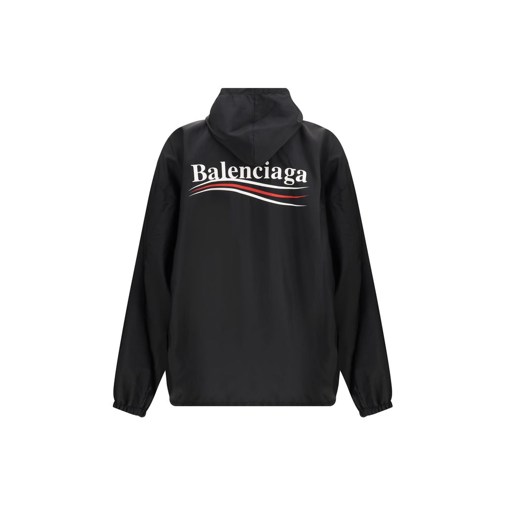 Veste Balenciaga Waterproof noire