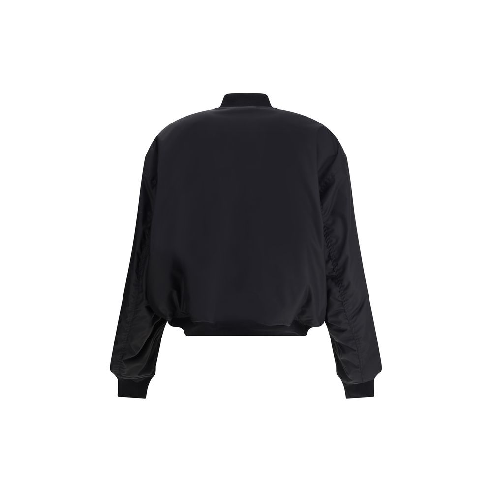 Veste bomber Balenciaga oversize noire