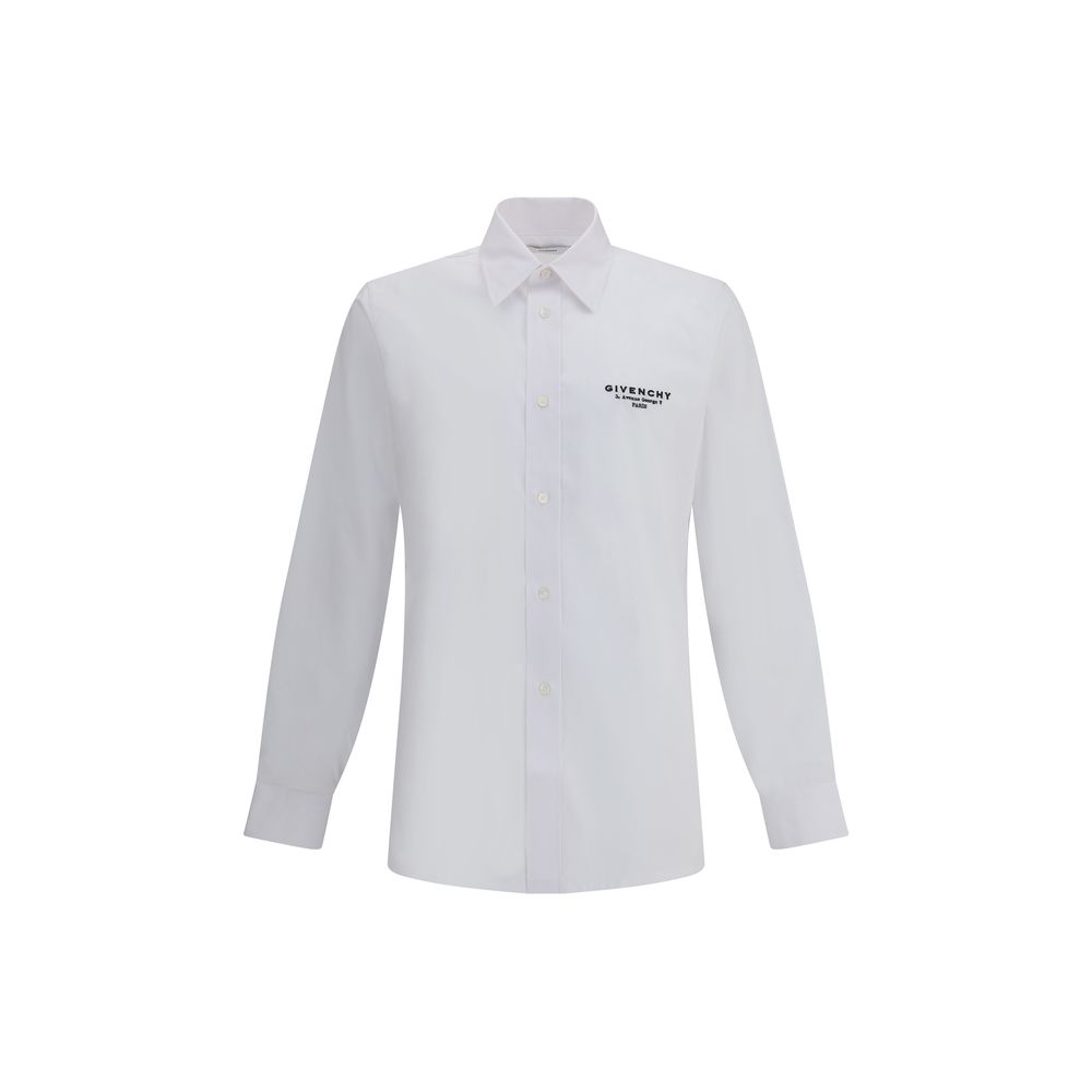 Chemise Givenchy logoée blanche