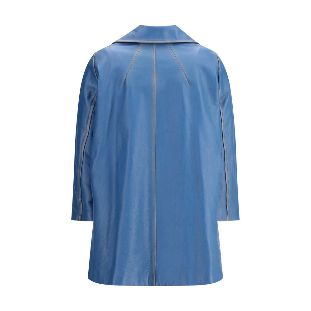 Manteau Chloé cuir noir