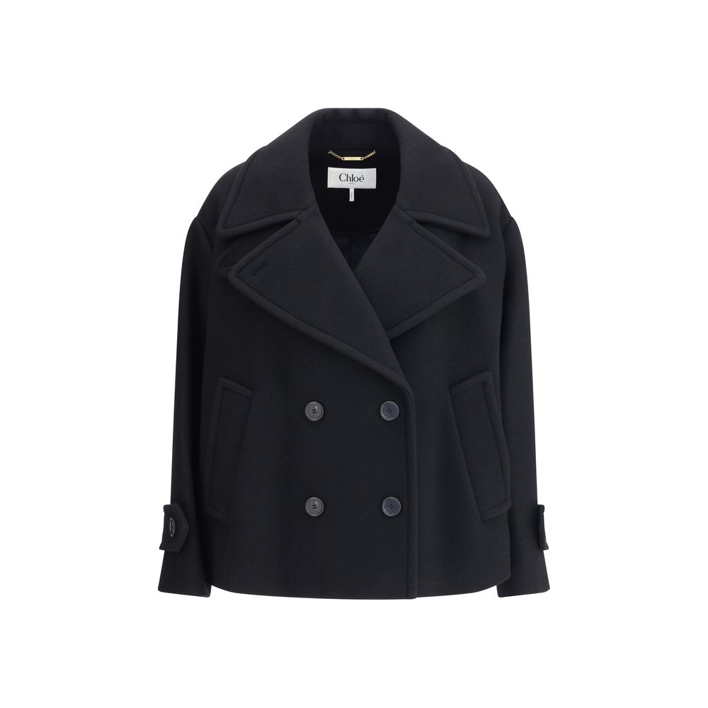 Manteau Chloé oversize beige