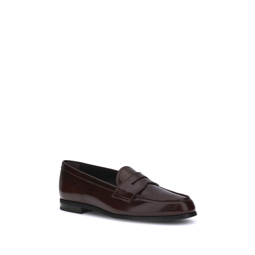Loafers Church’s en cuir marron