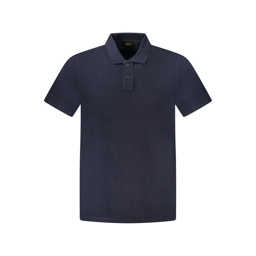 Polo Lacoste à logo bleu