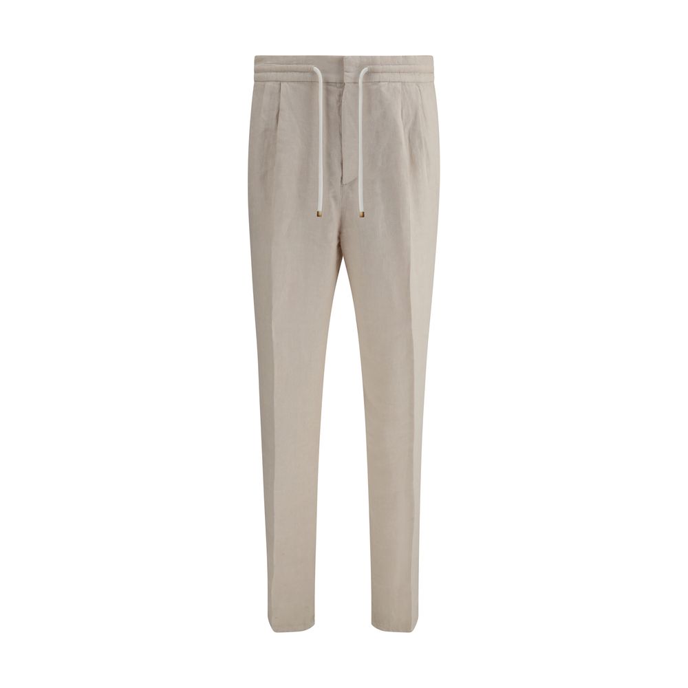 Pantalons Brunello Cucinelli beiges