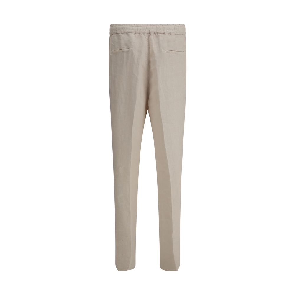 Pantalons Brunello Cucinelli beiges