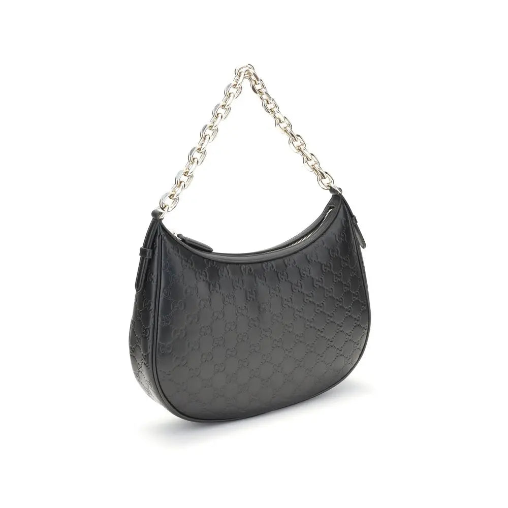 Sac porté épaule Gucci GG Emblem noir Gucci