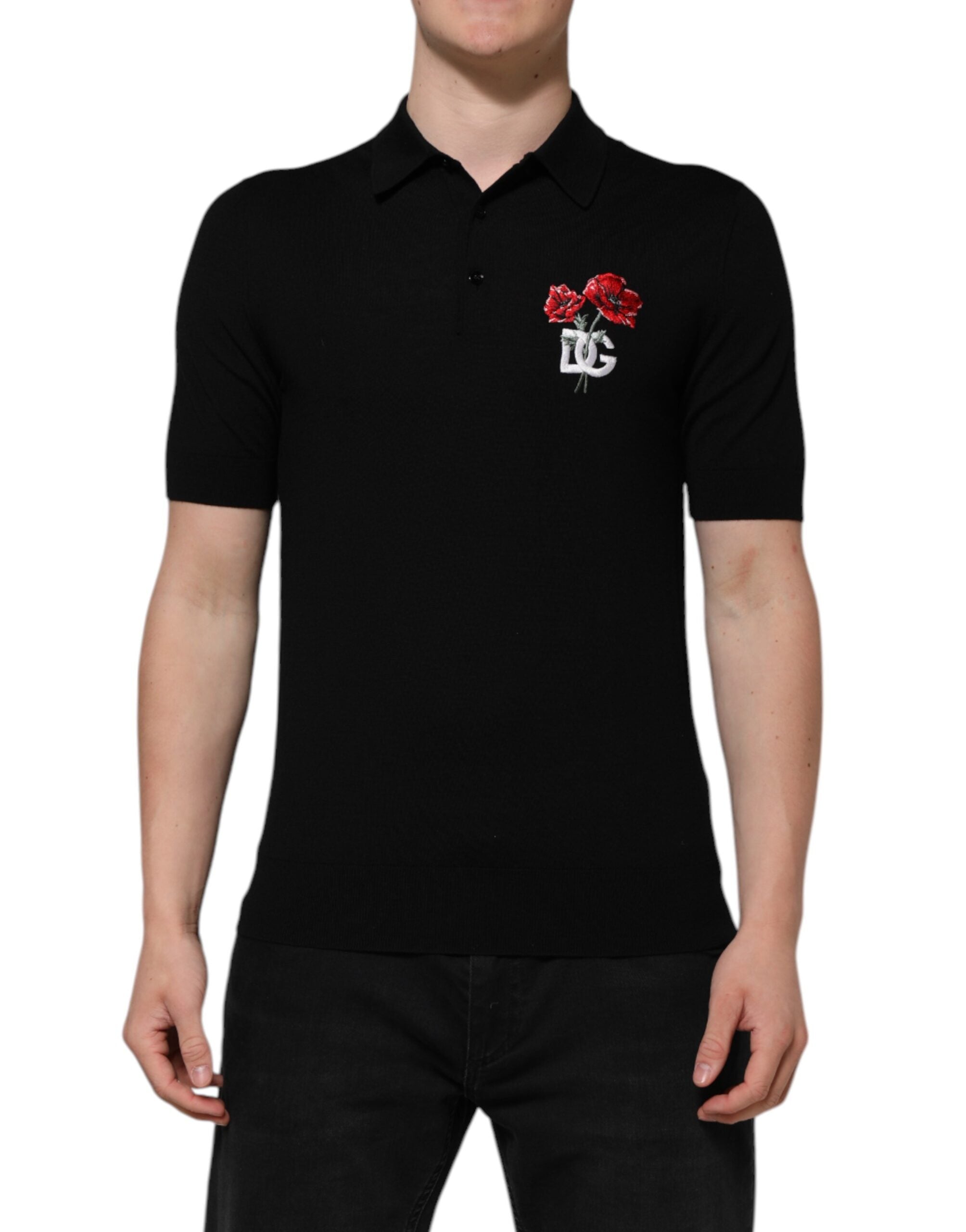 Polo Dolce & Gabbana DG noir
