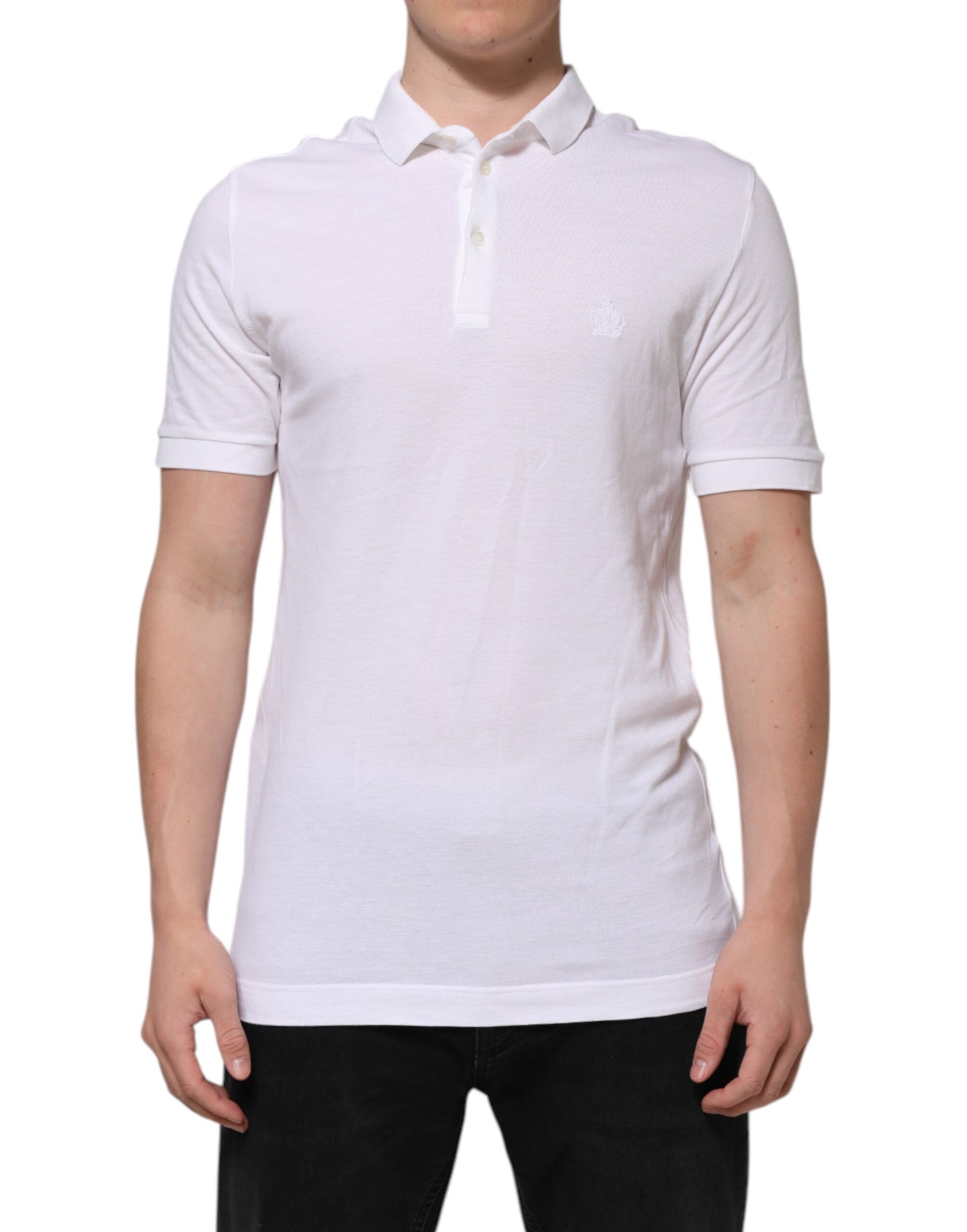 T-shirt Dolce & Gabbana blanc collier