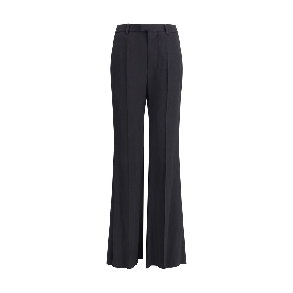 Pantalons Balenciaga flare noirs