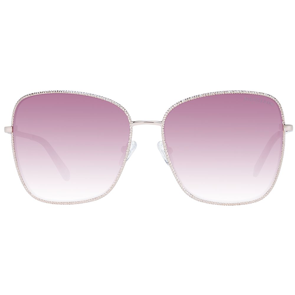 Lunettes de soleil Rose Gold violet rose