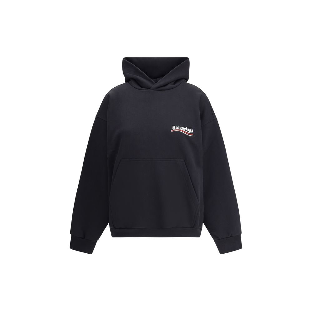 Hoodie Balenciaga logoé anthracite