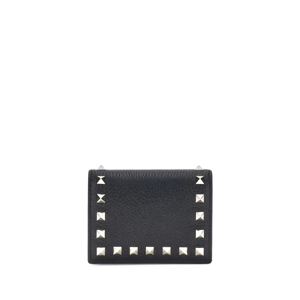 Portefeuille Valentino Garavani Rockstud noir Valentino Garavani