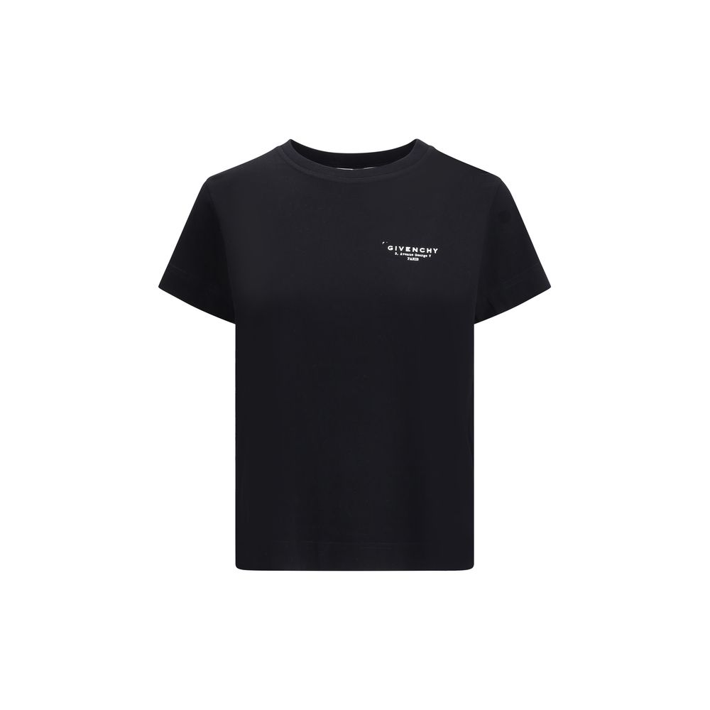 T-shirt Givenchy logo blanc