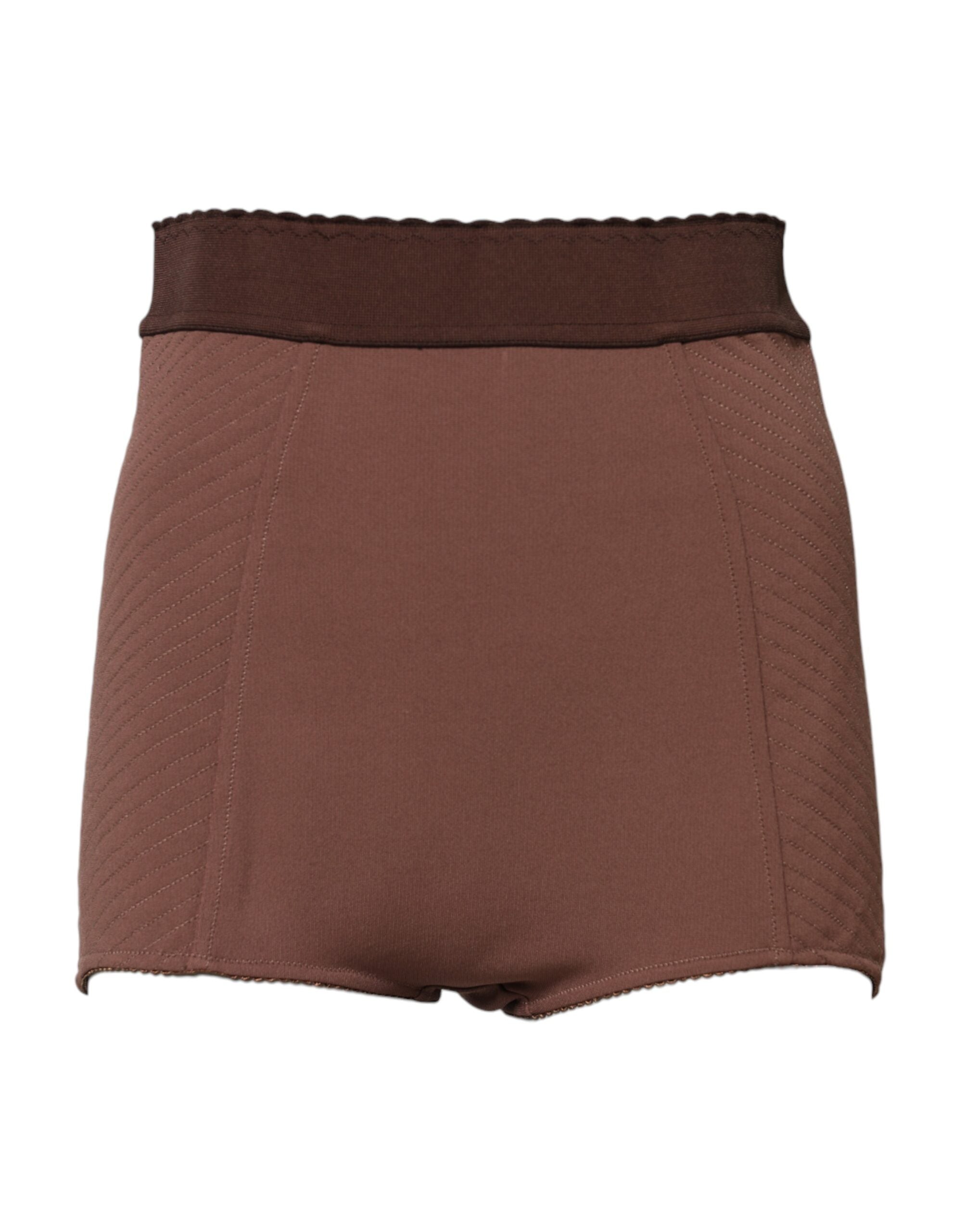 Shorts Dolce & Gabbana haut taille marron