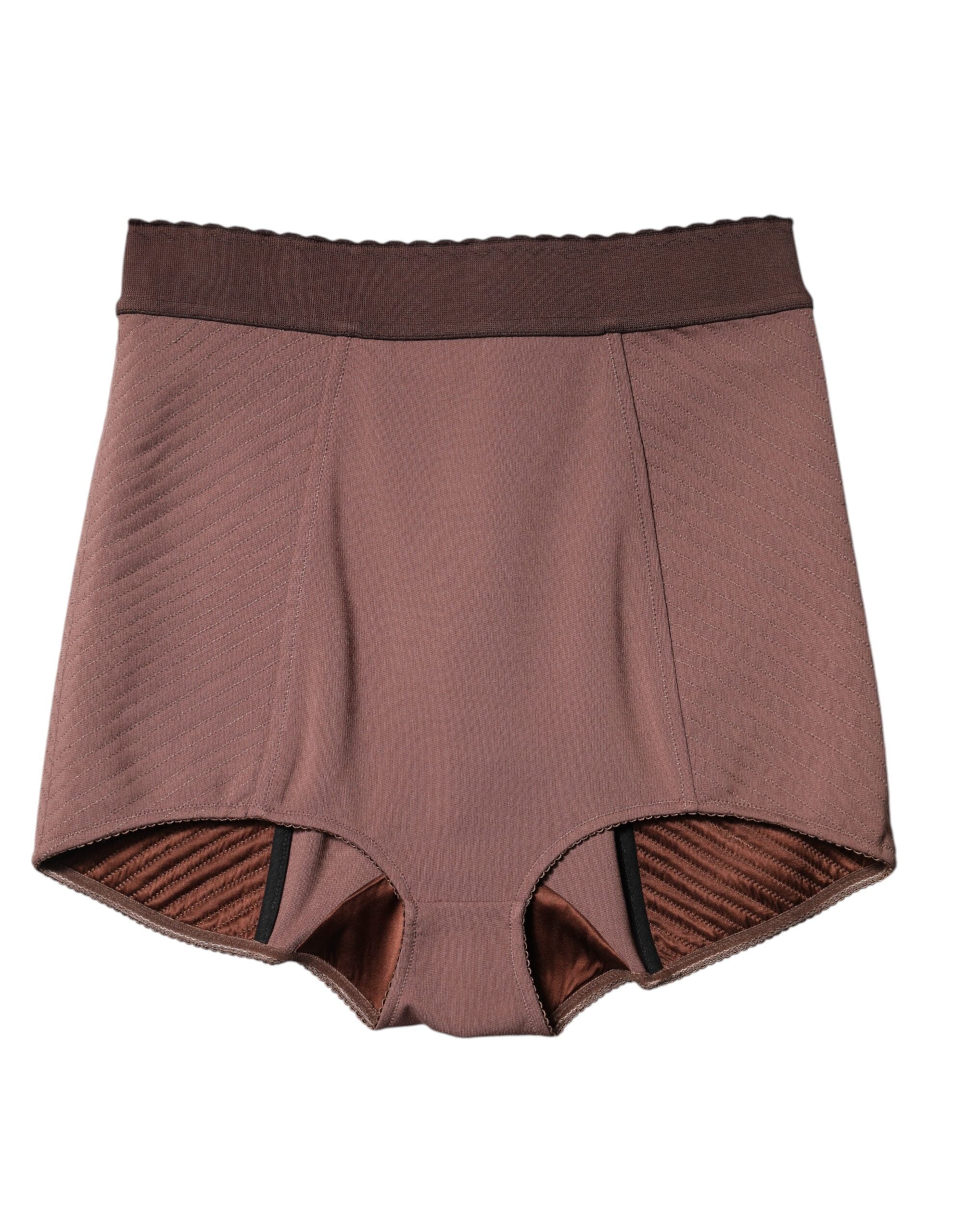 Shorts Dolce & Gabbana haut taille marron