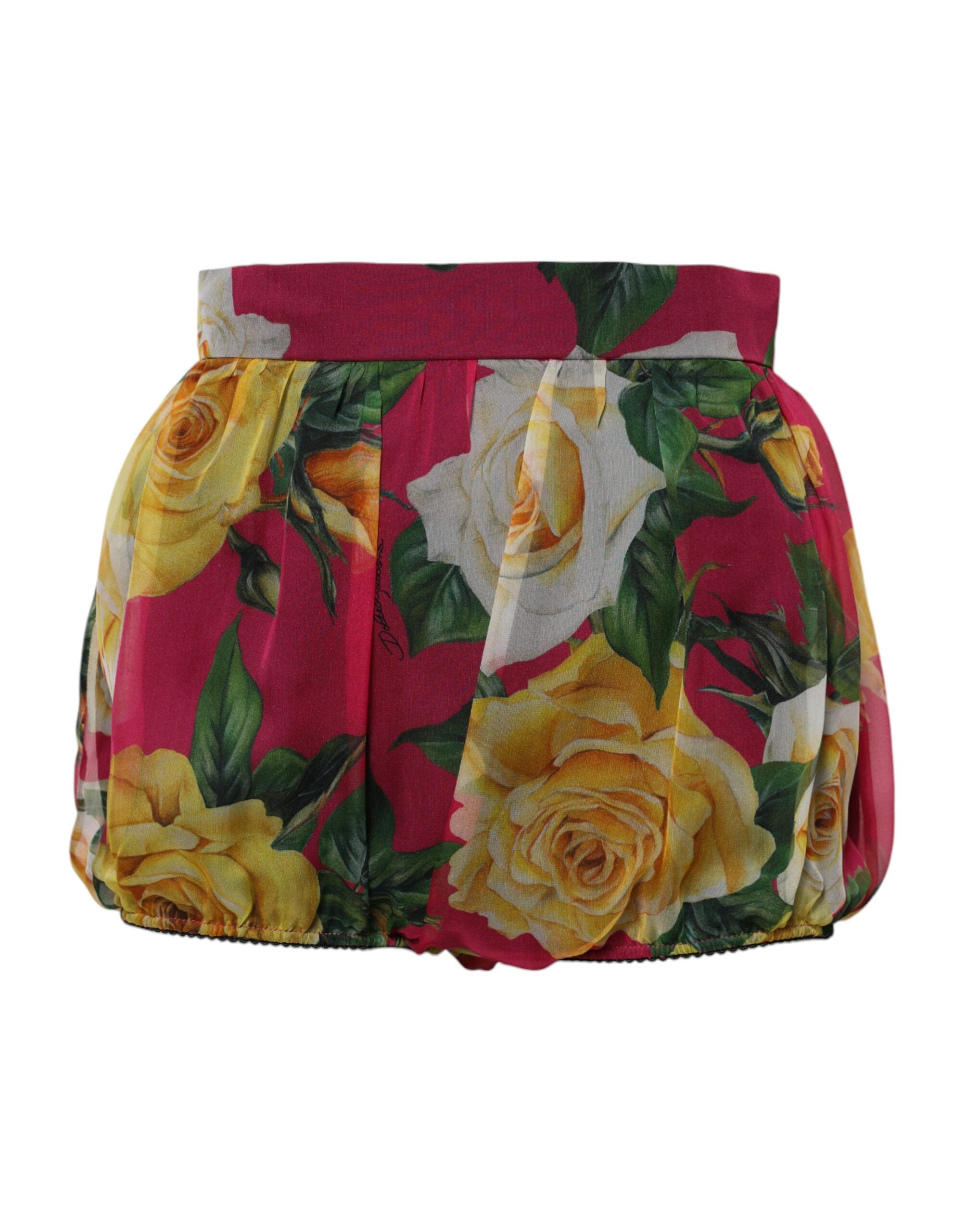 Shorts Dolce & Gabbana à fleurs roses