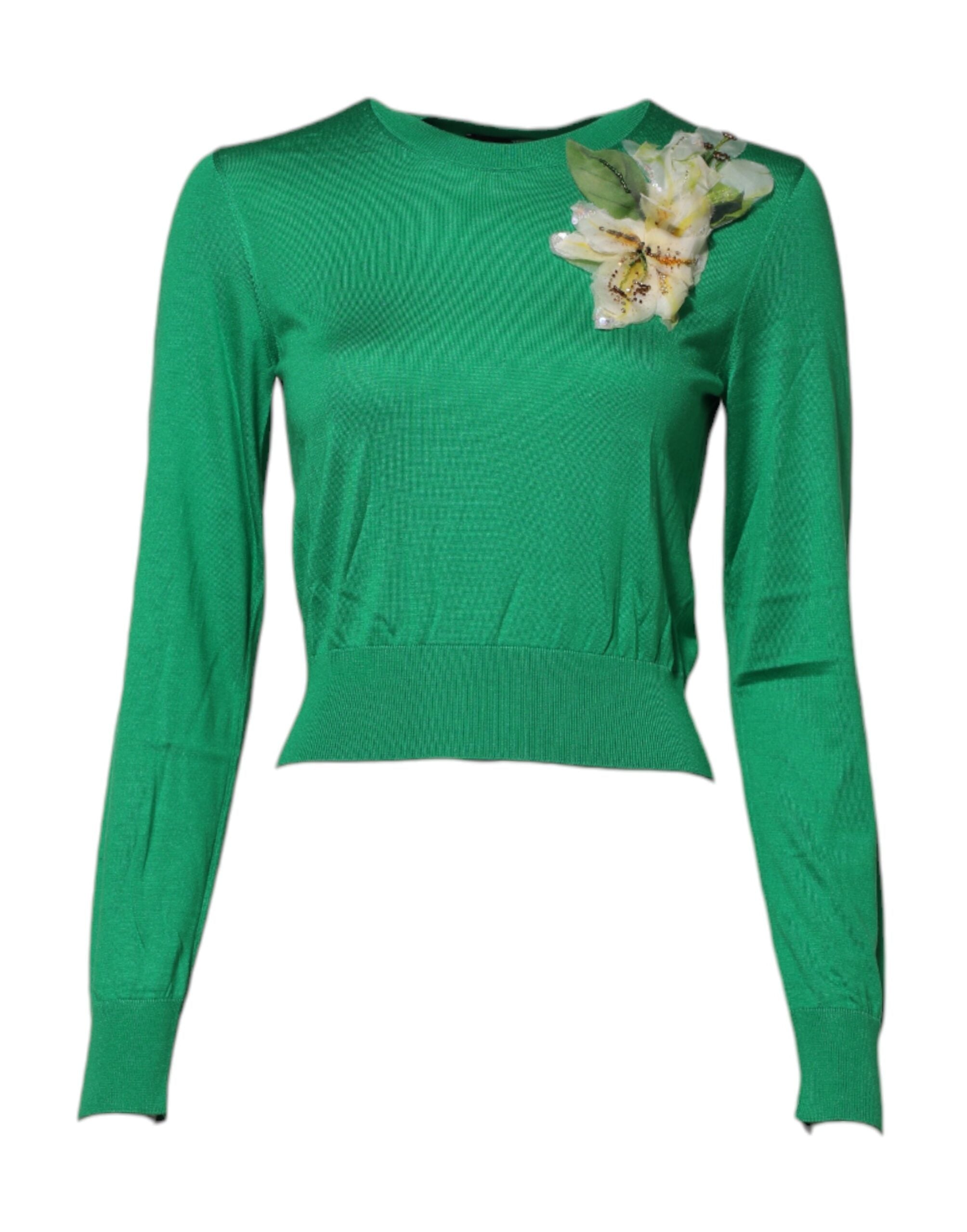 Pull Dolce & Gabbana floral vert