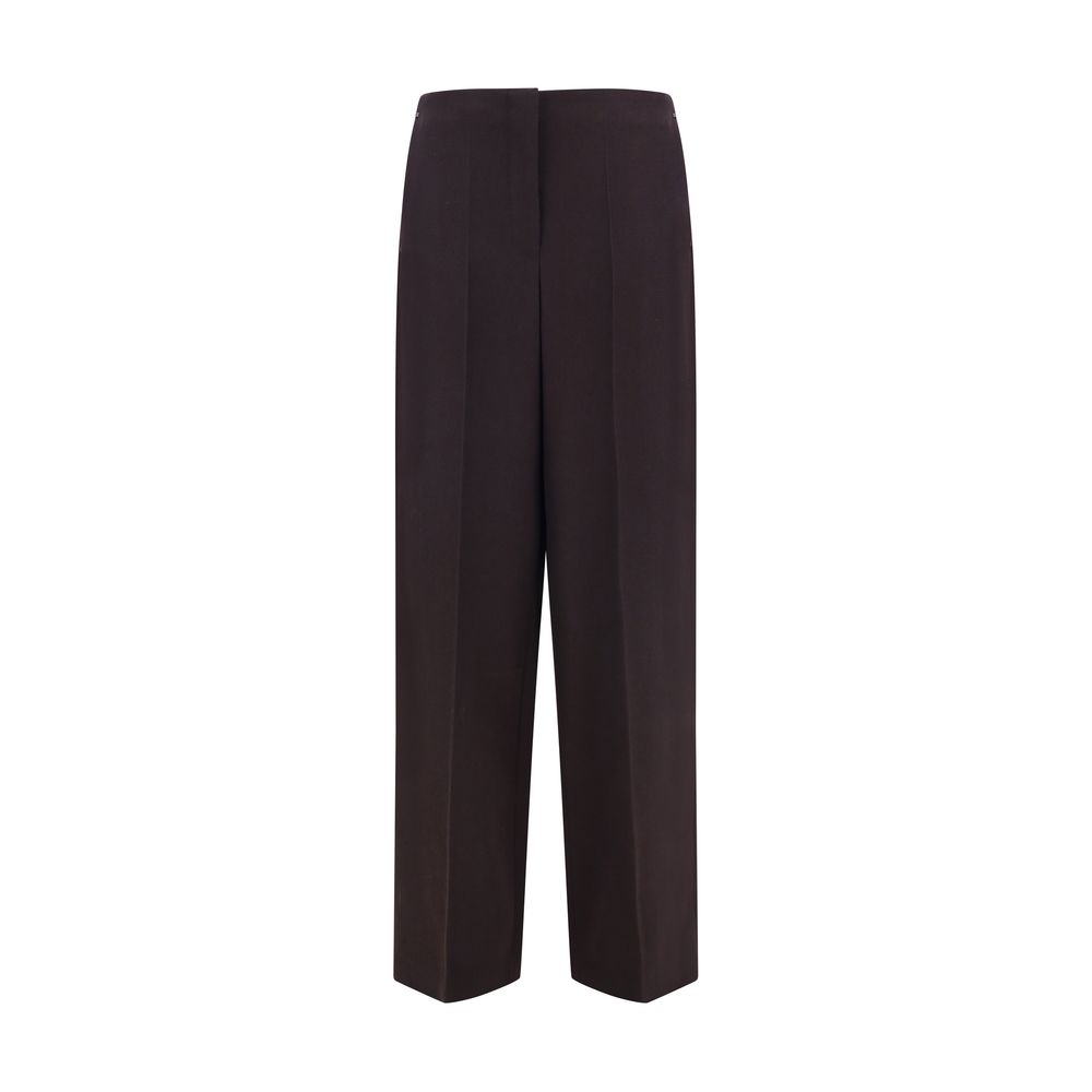 Pantalon Fendi en laine vierge noir