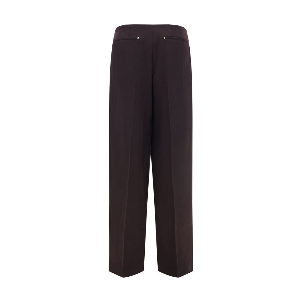 Pantalon Fendi en laine vierge noir