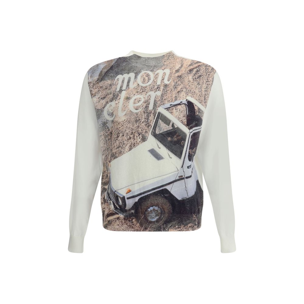 Pull Moncler x Mercedes-Benz by Nigo gris