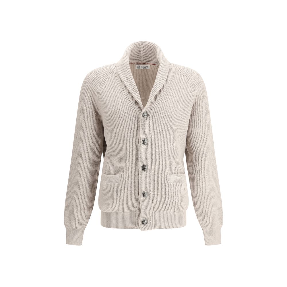 Cardigan Brunello Cucinelli gris