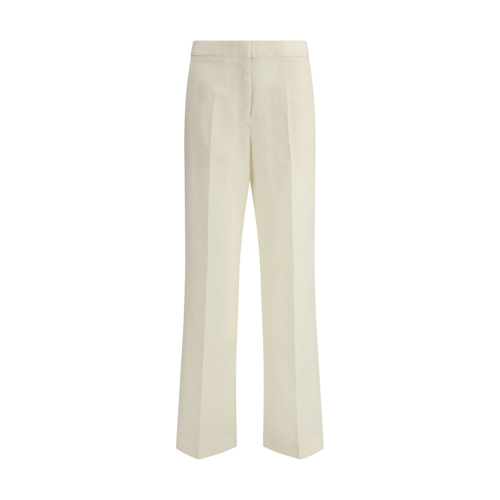 Pantalons Fabiana Filippi en laine vierge noir