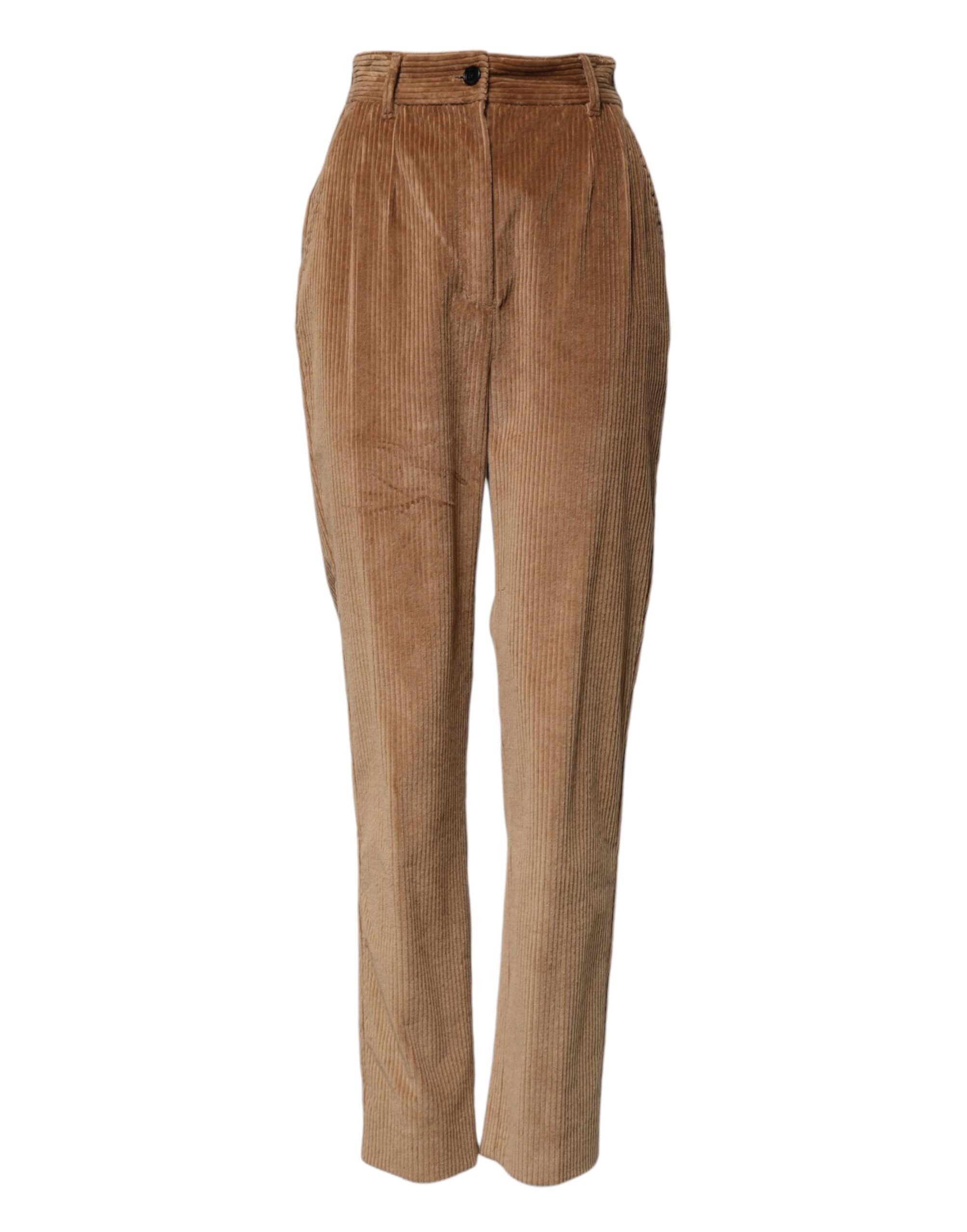 Pantalons Dolce & Gabbana Tapered bruns