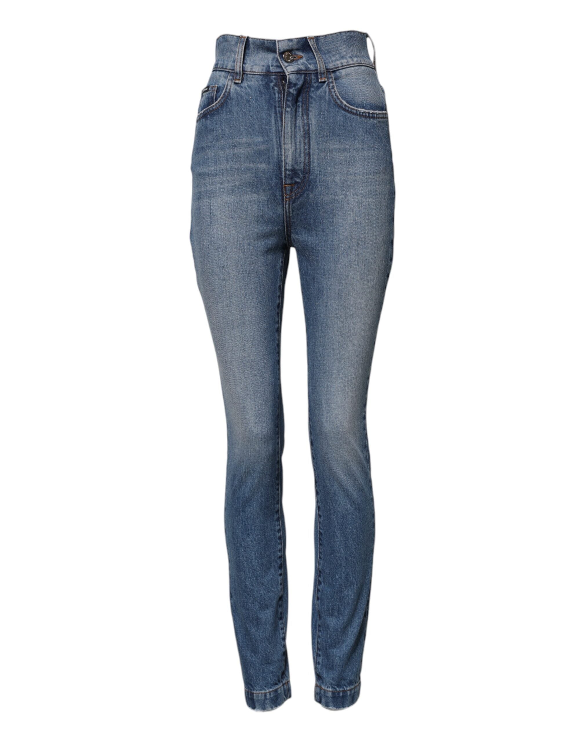 Jeans Dolce & Gabbana skinny bleu clair