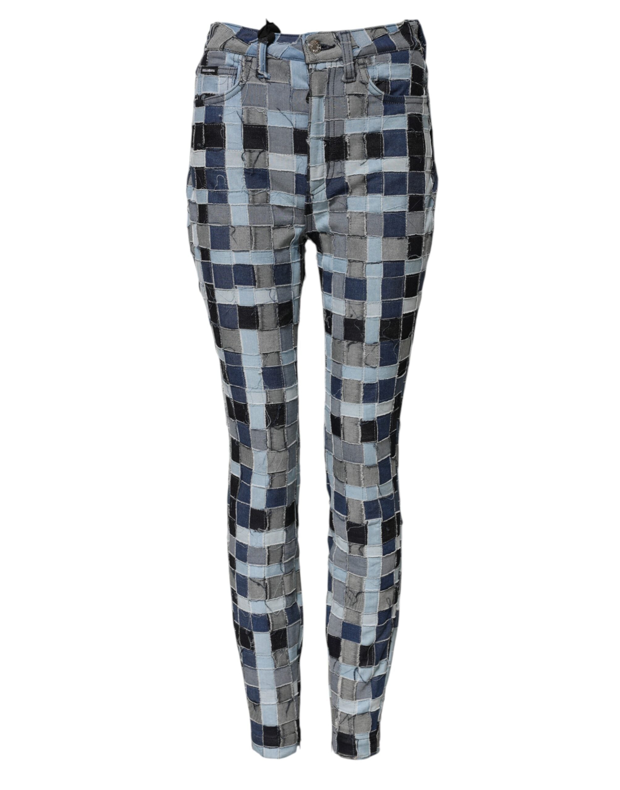 Jeans Dolce & Gabbana patchwork multicolores